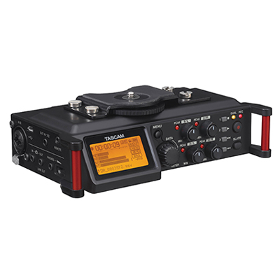 Tascam DR-70D Recorder for DSLR Cameras