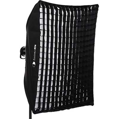 Interfit 90 x 120cm (36 x 48inch) Rectangular Softbox with Grid