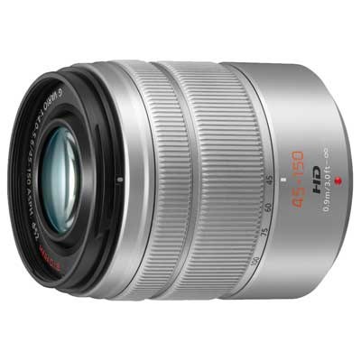 Panasonic LUMIX 45-150mm f4.0-5.6 ASPH OIS Silver Micro Four Thirds Lens