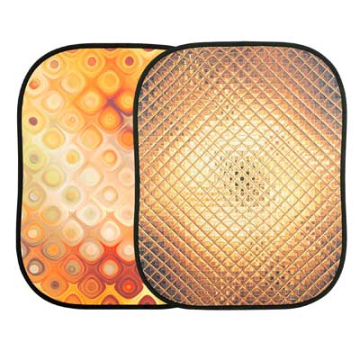 Lastolite Creative Collapsible Reversible Background 1.2 x 1.5m – Diamonds / Mosaic