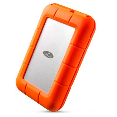 Lacie Rugged RAID Thunderbolt USB 3.0 Portable Hard Drive – 4TB