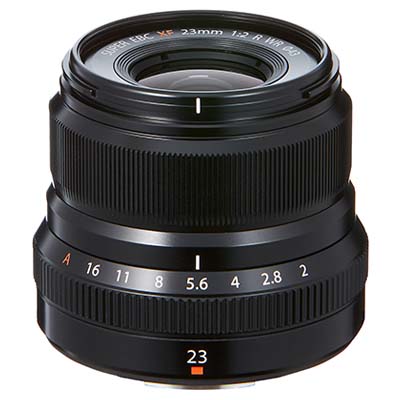 Fujifilm 23mm f2 R WR XF Lens – Black