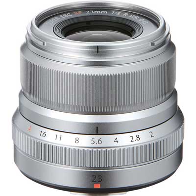 Fujifilm 23mm f2 R WR XF Lens – Silver