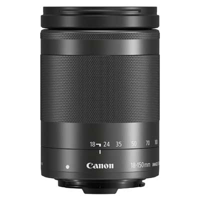 Canon EF-M 18-150mm f3.5-6.3 IS STM Lens – Black