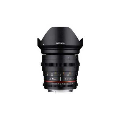 Samyang 20mm T1.9 VDSLR ED AS IF UMC Lens – Nikon Fit