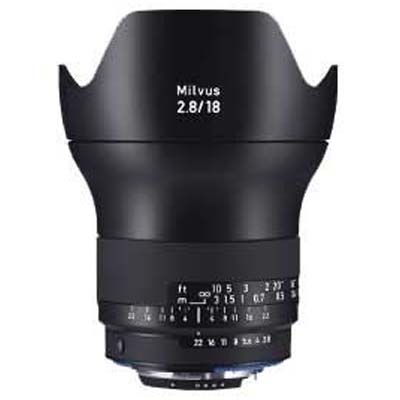 Zeiss 18mm f2.8 Milvus ZF.2 – Nikon Fit