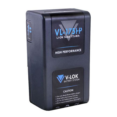 Hawk-Woods VL-175H 14.4V 175Wh V-Lok High Performance Lithium-Ion Battery