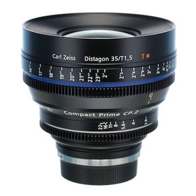 Zeiss 35mm T1.5 CP.2 Cine Prime T* Lens – Micro Four Thirds ( Feet/Super Speed)