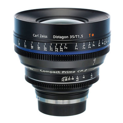 Zeiss 35mm T1.5 CP.2 Cine Prime T* Lens – Micro Four Thirds (Metric/Super Speed)