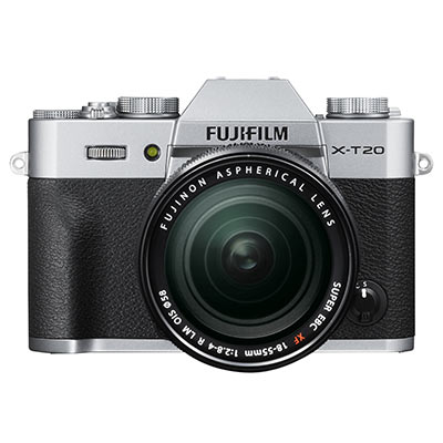 Fujifilm X-T20 with XF 18-55mm Lens  Silver