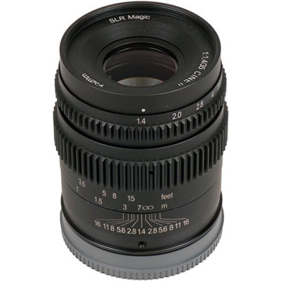 SLR Magic CINE II 35mm T1.4 Lens – Micro Four Thirds