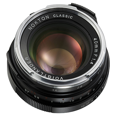 Voigtlander 40mm f1.4 VM Nokton-Classic SC Lens for Leica M | Wex