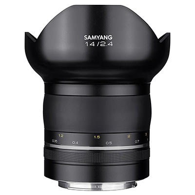 Samyang 14mm f2.4 AE XP Lens – Canon Fit