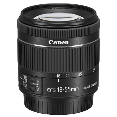 Canon EF-S 18-55mm f4-5.6 IS STM Lens | Wex Photo Video