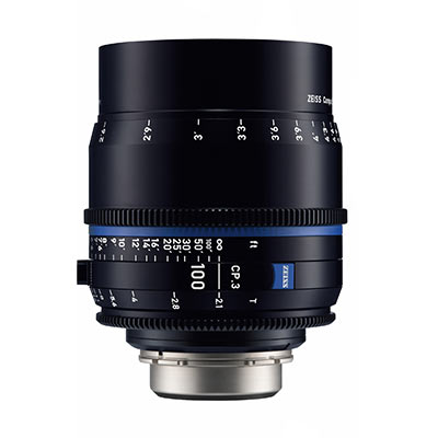 Zeiss CP.3 100mm T2.1 Lens – PL Mount (Feet)