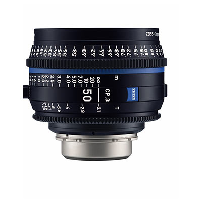 Zeiss CP.3 50mm T2.1  Lens – F Mount (Feet)