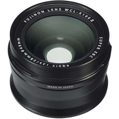 Fujifilm WCL-X100 II Wide Angle Lens – Black