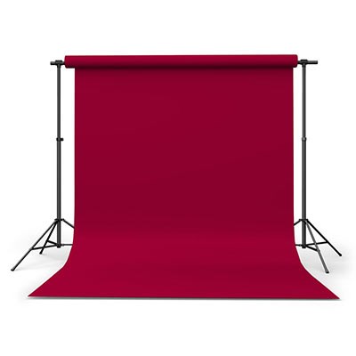 Calumet Crimson 1.35m x 11m Seamless Background Paper