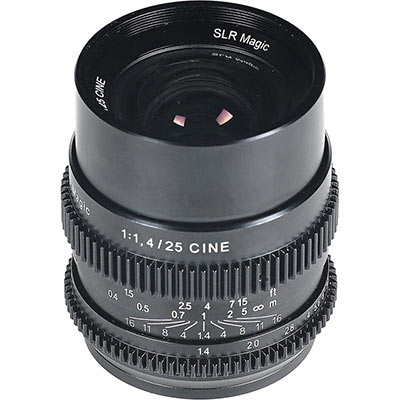 SLR Magic CINE 25mm F1.4 lens