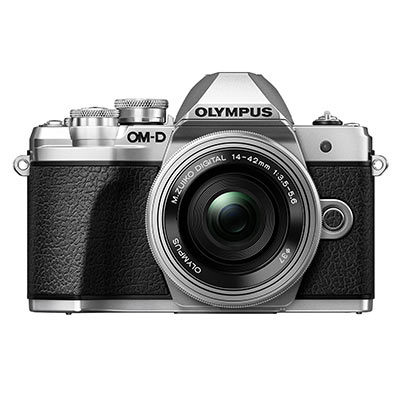 Olympus OM-D E-M10 Mark III Digital Camera with 14-42mm EZ Lens – Silver