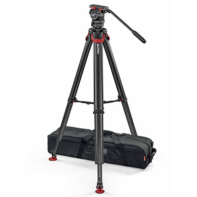 Sachtler Flowtech 75 with FSB 4 Fluid Head Carbon Fibre Video Tripod System