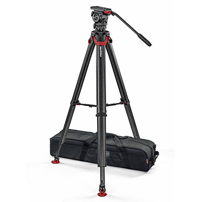 Sachtler Flowtech 75 with FSB 8 Fluid Head Carbon Fibre Video Tripod System