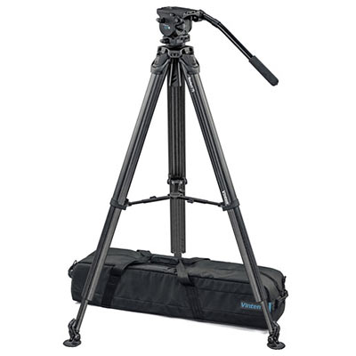 Vinten Flowtech 75 with Vision Blue Fluid Head Carbon Fibre Video Tripod System