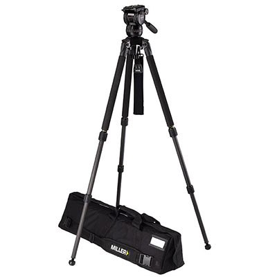 Miller CompassX CX2 3712 Solo 75 2-St Carbon Fibre Tripod