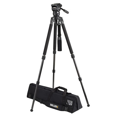 Miller CompassX CX6 3728 Solo 75 2-St Carbon Fibre Tripod