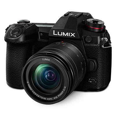 Panasonic Lumix DC-G9 Digital Camera with 12-60mm F3.5-5.6 Lens