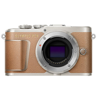 Olympus Pen E-PL9 Digital Camera Body – Brown