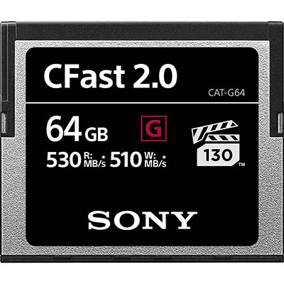 Sony 64GB G Series CFAST 2.0