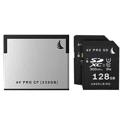 Angelbird AVpro MATCH PACK for Canon C200 (2x SDXC 128GB and 1x CFast 2.0 256GB)