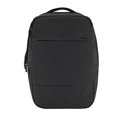 black commuter backpack