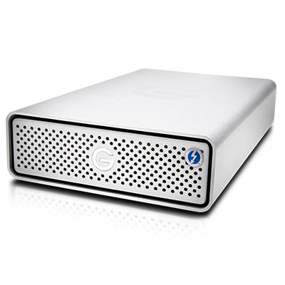 G-Technology G-DRIVE 12TB 7200RPM Thunderbolt 3 + USB3.1 G1 Silver EMEA 5Yr