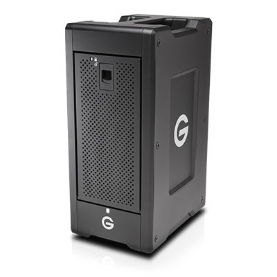 G-Technology G-SPEED Shuttle XL Thunderbolt 3 24TB w/ev Series Bay Black EMEA 5Yr