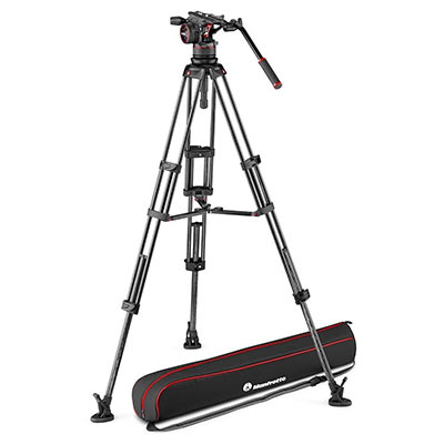 Manfrotto Nitrotech N12 and Carbon Fibre Twin MS