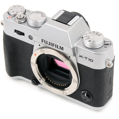 Used Fuji X-T10 Digital Camera Body – Silver