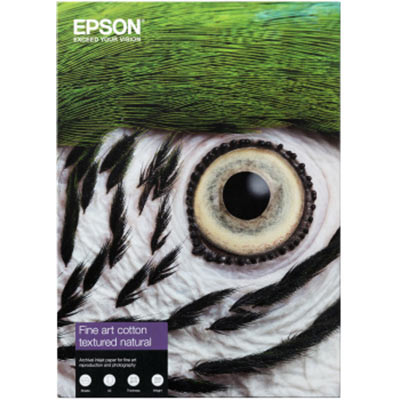 Epson Fine Art Cotton Textured Natural A2 – 25 Sheets