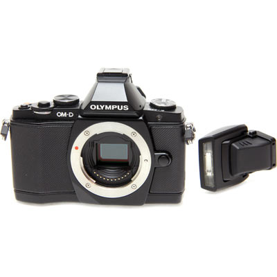 Used Olympus OM-D E-M5 Digital Camera Body – Black
