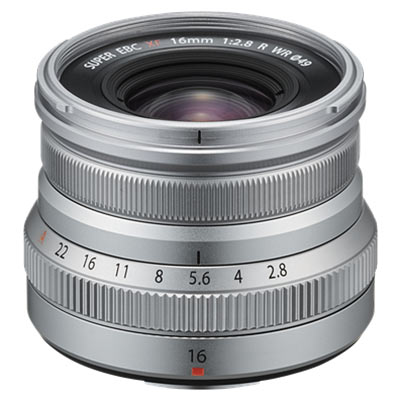 Fujifilm XF 16mm f2.8 R WR Lens – Silver