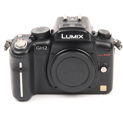 Used Panasonic LUMIX DMC-GH2 Black Digital Camera