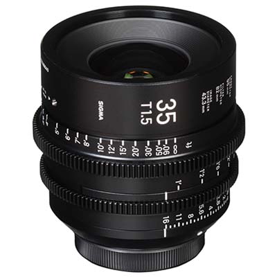 Sigma Cine 35mm T1.5 FF Lens – Sony Mount