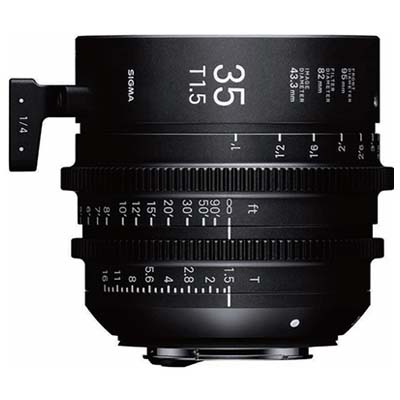 Sigma Cine 35mm T1.5 FF Lens – PL Mount