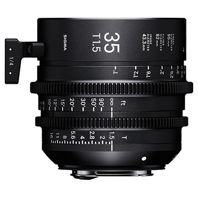 Sigma Cine 35mm T1.5 FF Lens Fully Luminous – Canon Mount