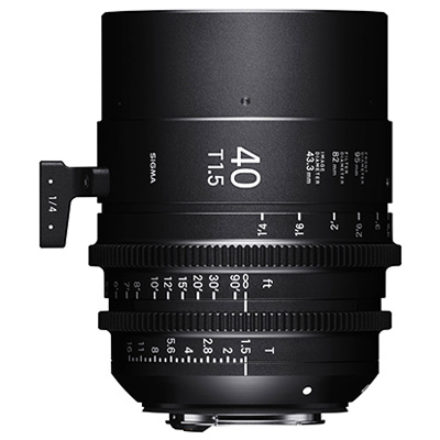 Sigma Cine 40mm T1.5 FF Lens – Sony Mount