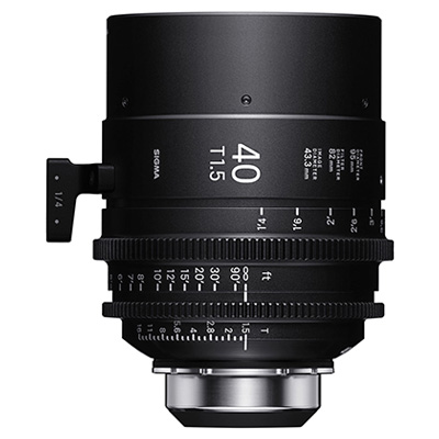 Sigma Cine 40mm T1.5 FF Lens – PL Mount