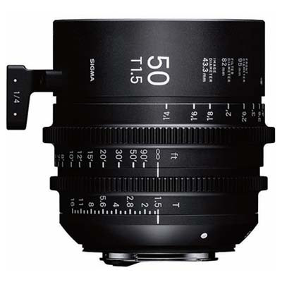 Sigma Cine 50mm T1.5 FF Lens – Sony Mount