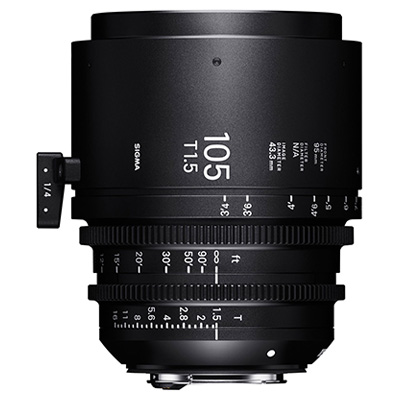 Sigma Cine 105mm T1.5 FF Lens – Canon Mount