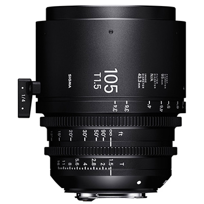 Sigma Cine 105mm T1.5 FF Lens Fully Luminous – Sony Mount